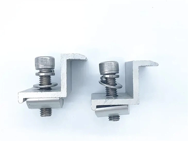 solar mounting clamps parts