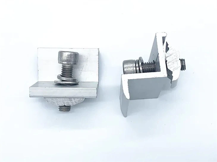 solar mounting clamps detail